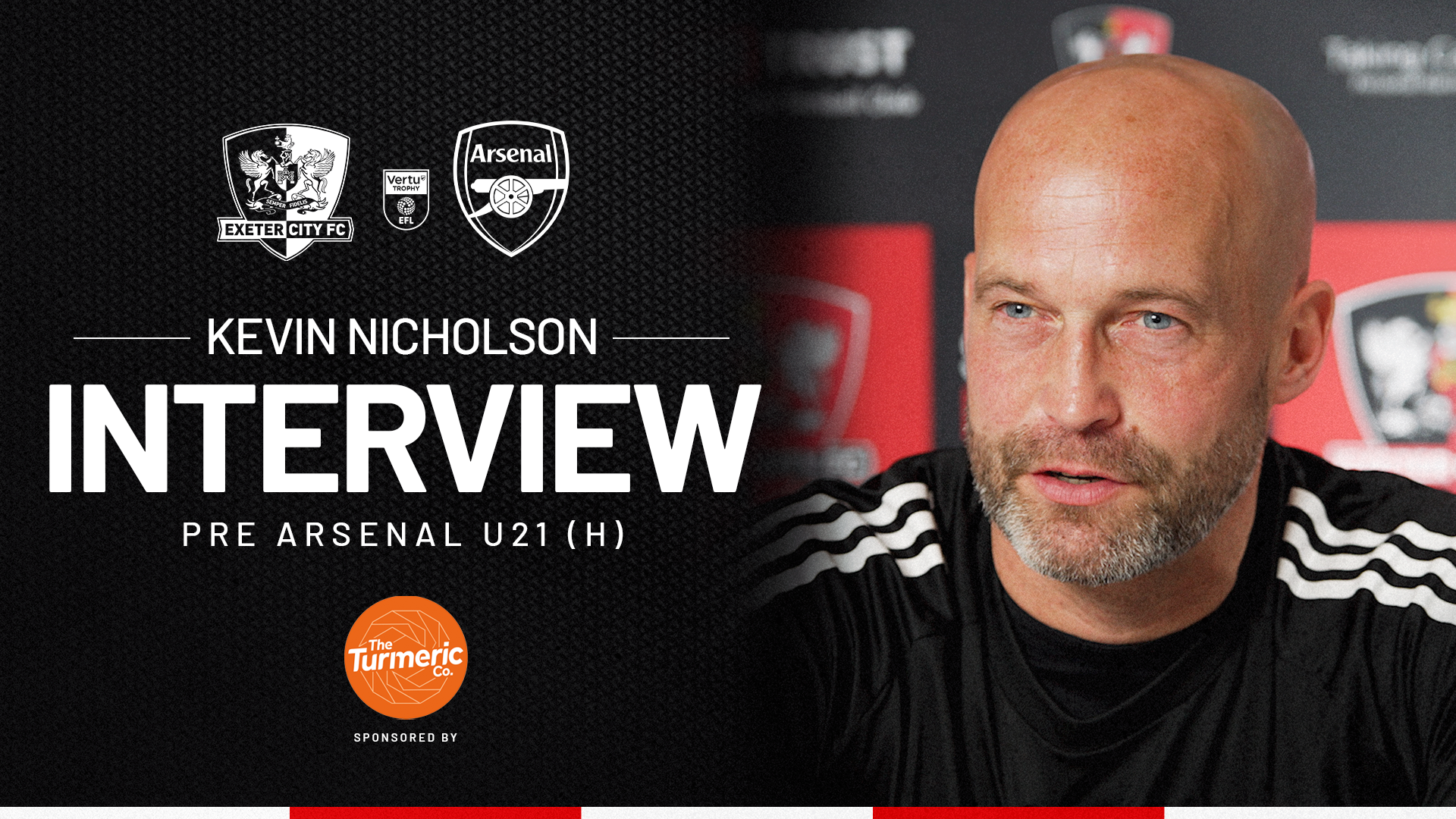 Kevin Nicholson pre Arsenal U21