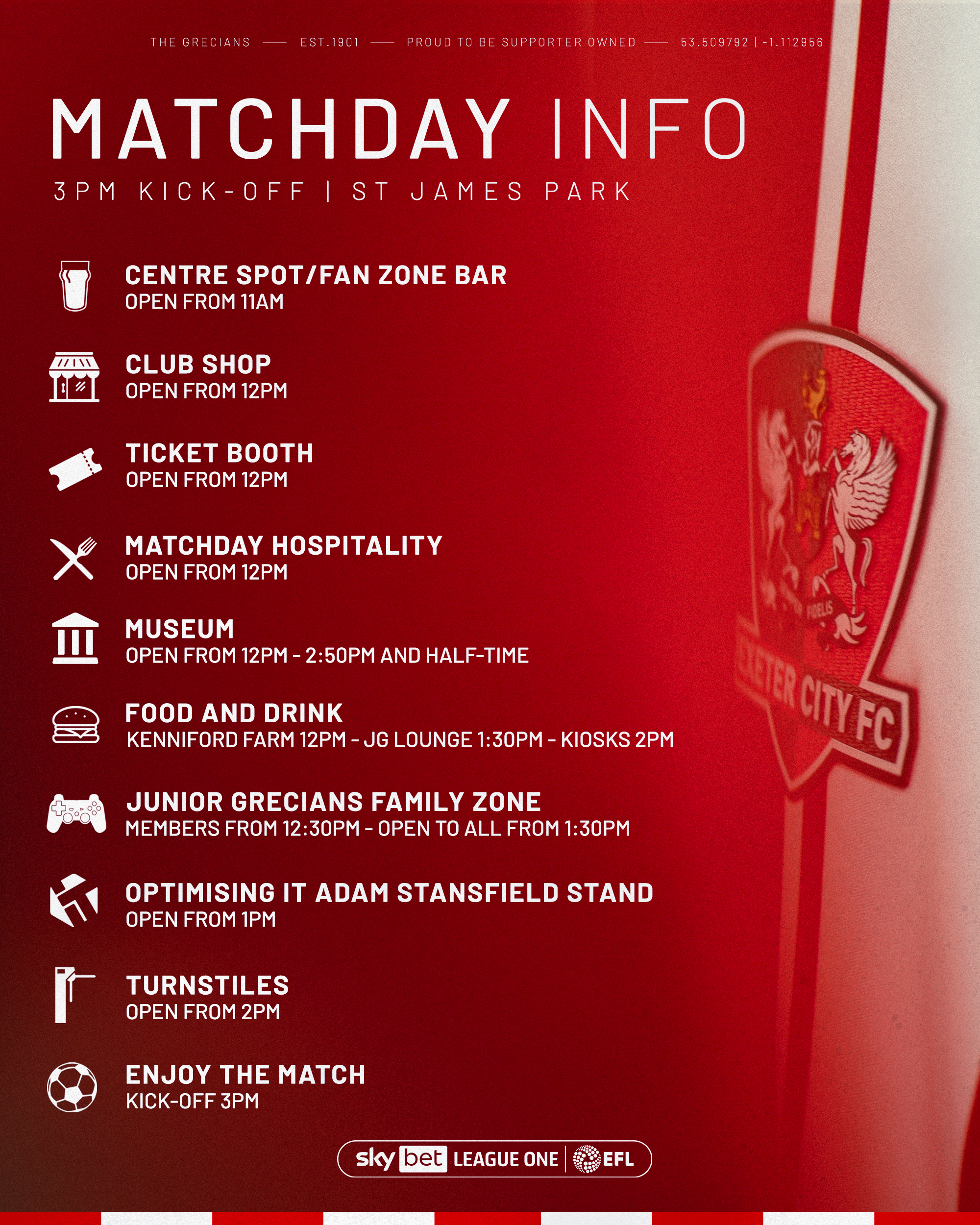 Match Info 3pm