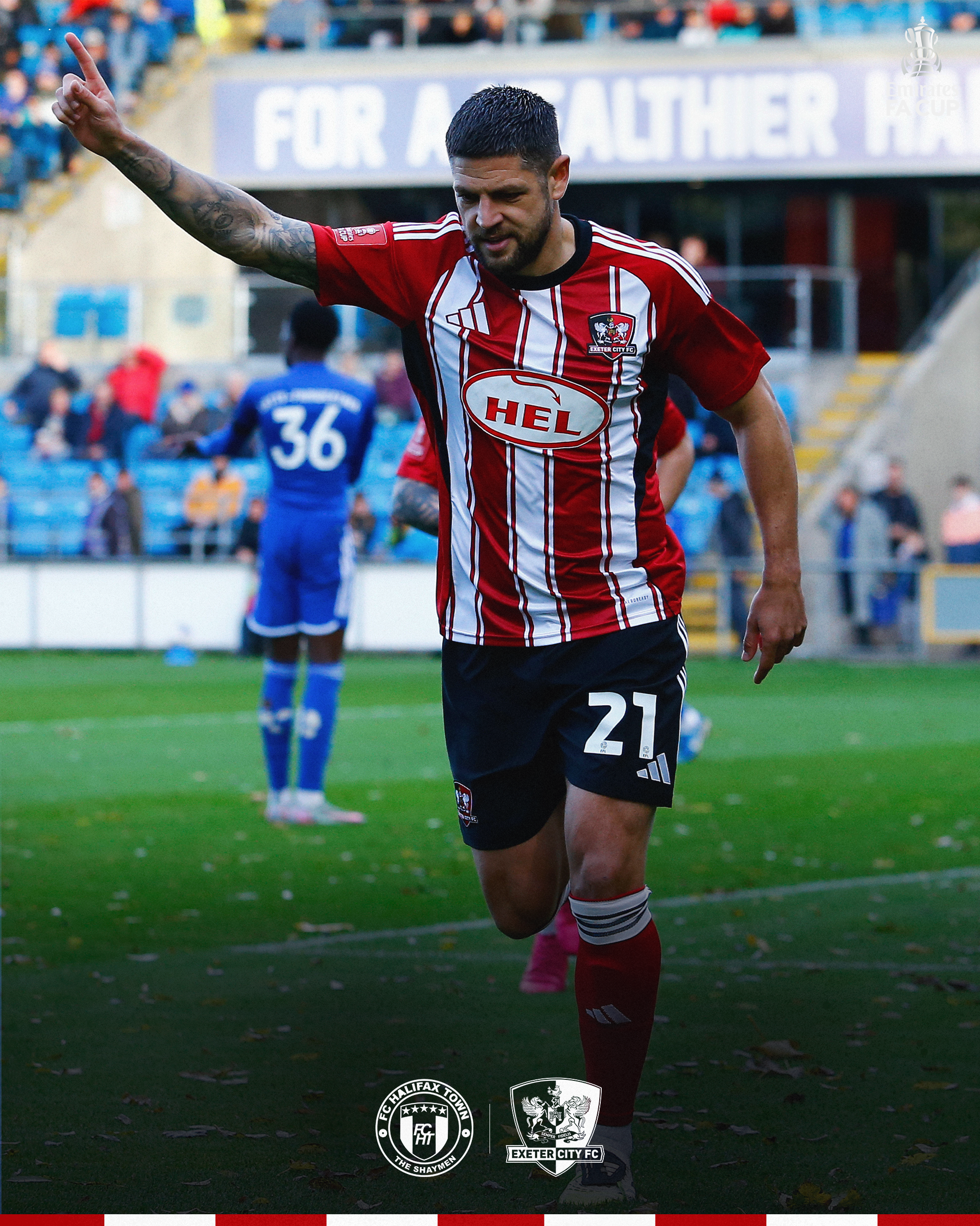Danny Andrews celebrates 