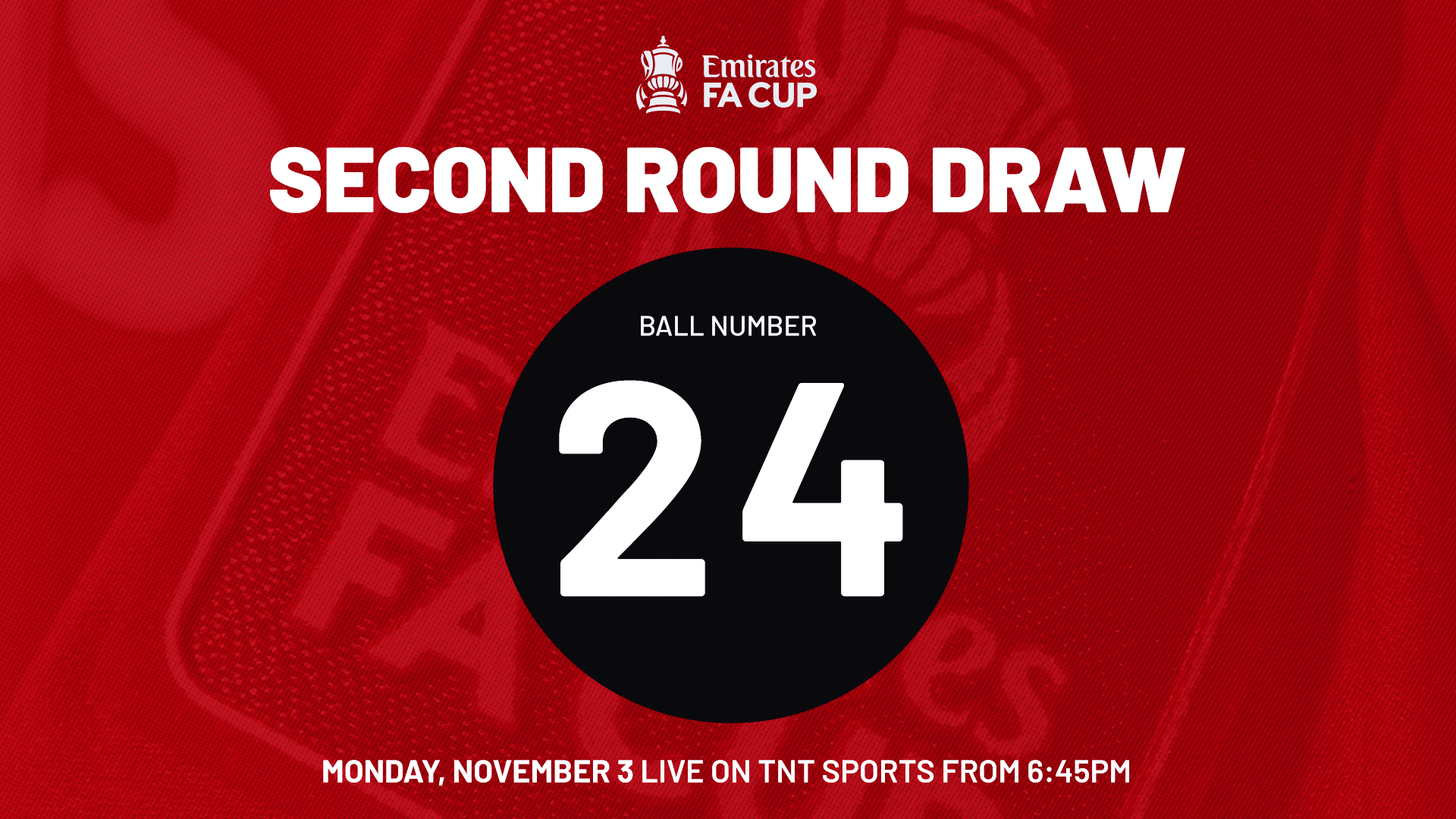FA Cup draw ball