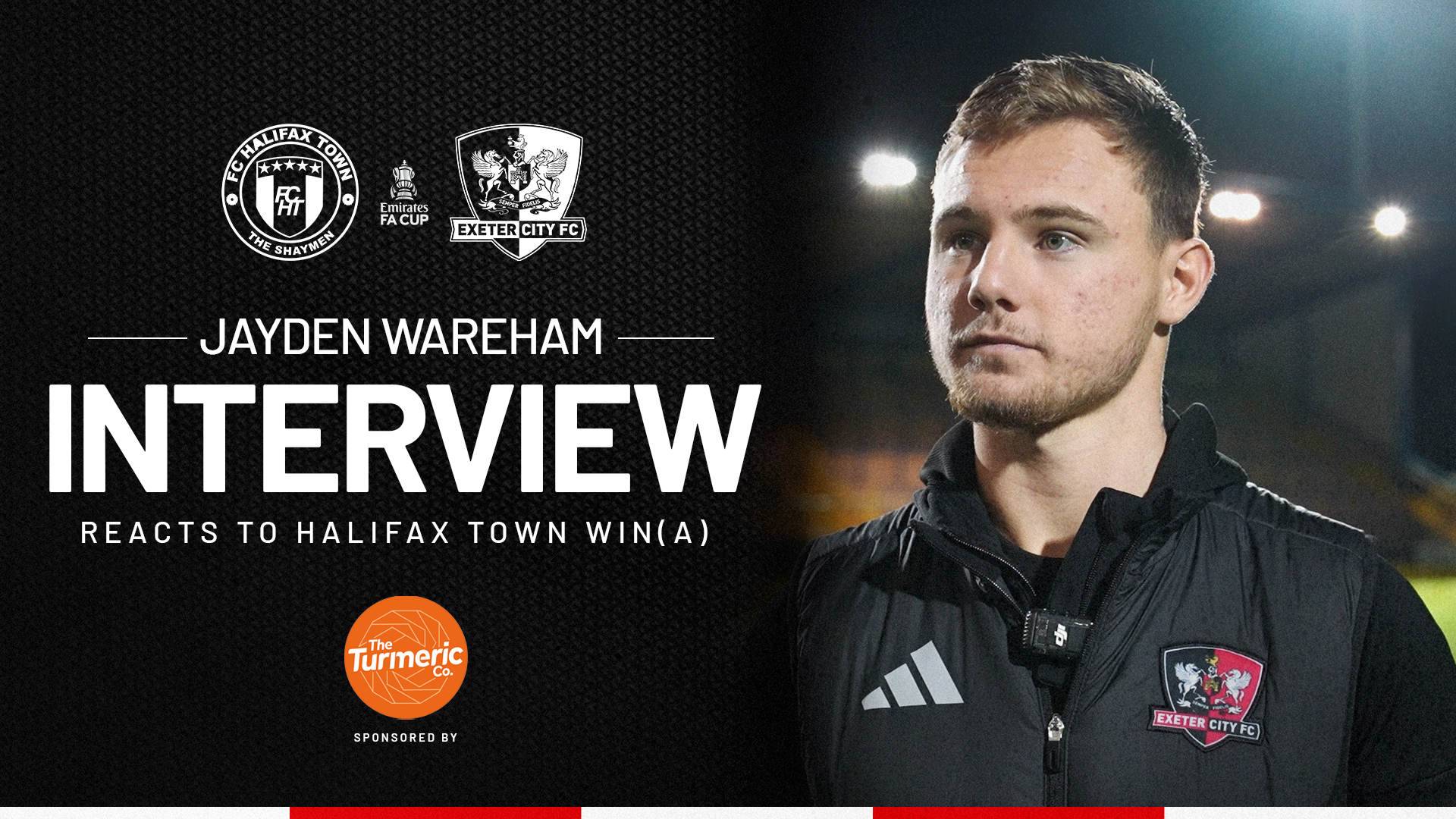 Jayden Wareham on Halifax Town win