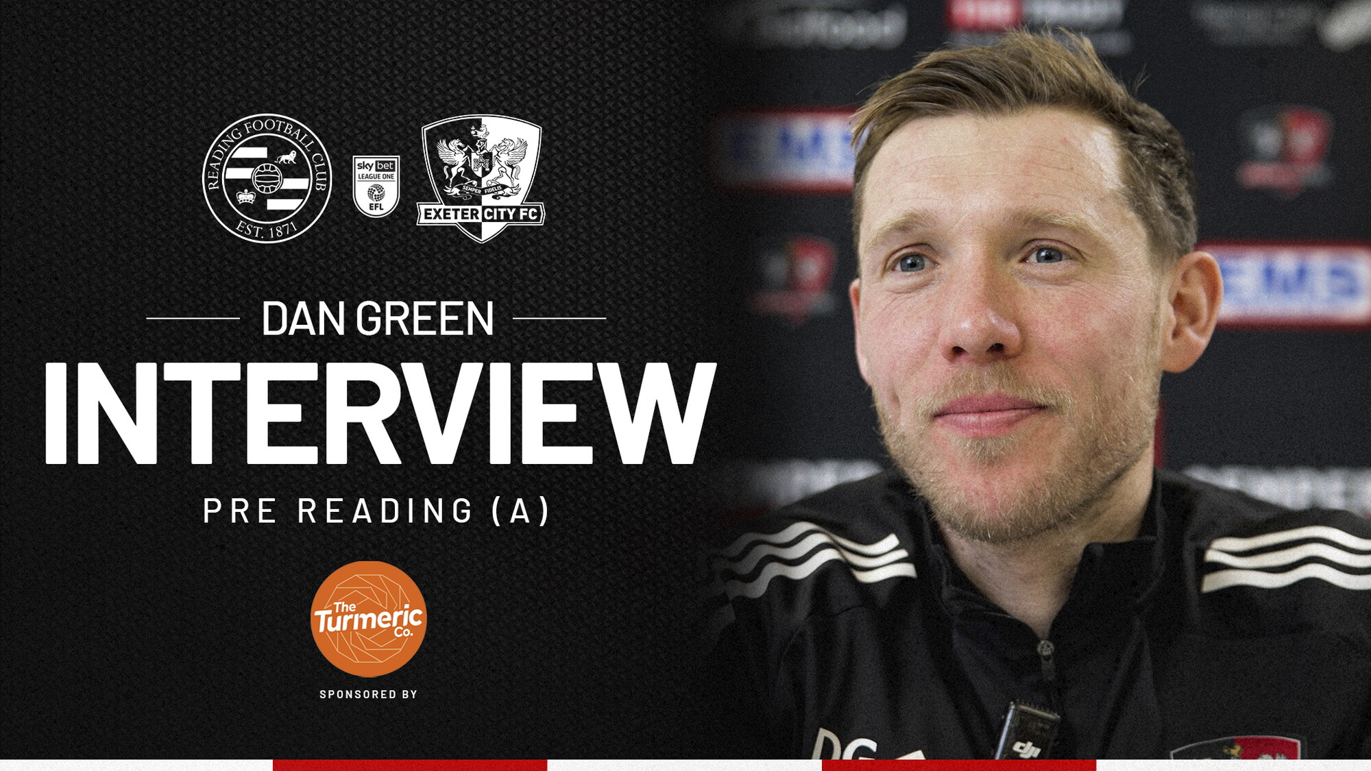 Dan Green pre Reading (A) | Exeter City F.C.