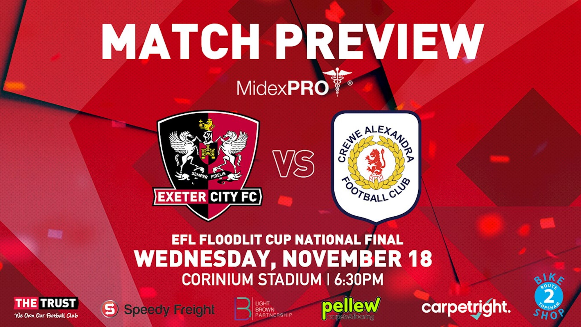 🏆 Under16s gearing up for Wednesday's EFL Floodlit Cup Regional Final