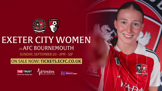 Exeter City Women vs AFC Bournemouth tickets
