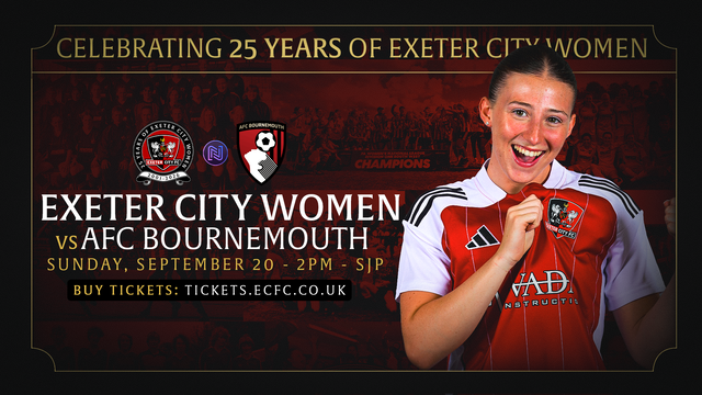 Celebrating 25 years of Exeter City Women