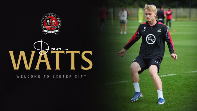 Dan Watts joins Exeter