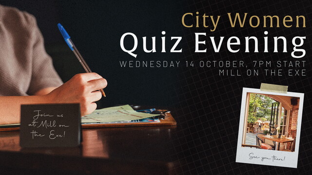 City Women quiz evening 