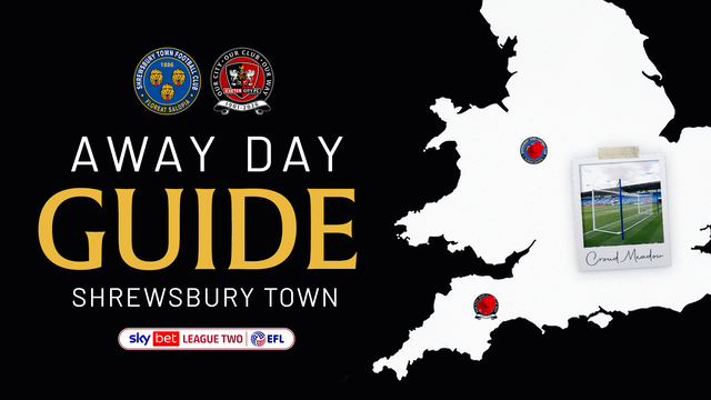 Away Guide Shrewsbury