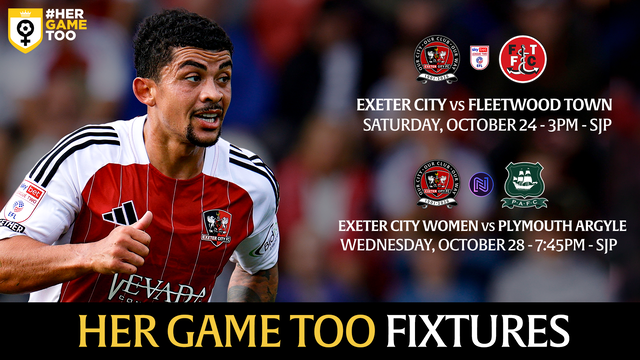 Her Game Too Fixtures