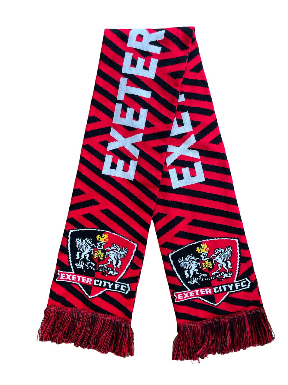 ECFC Zig Zag Scarf