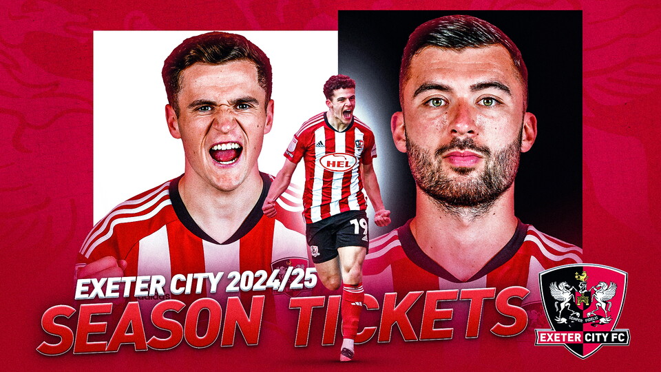 Exeter City season tickets 24/25