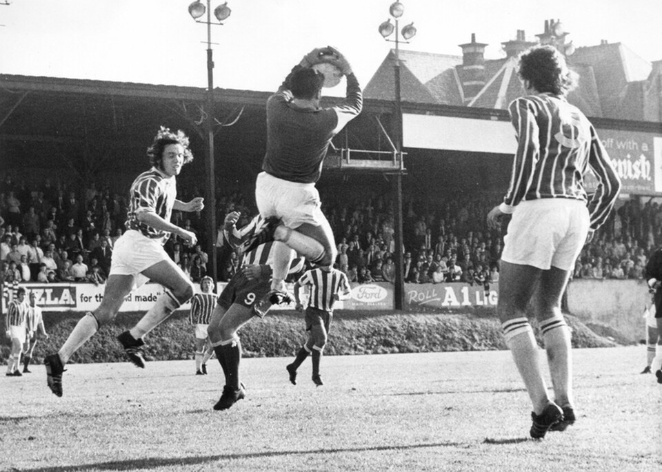 Exeter v Stockport in 1971