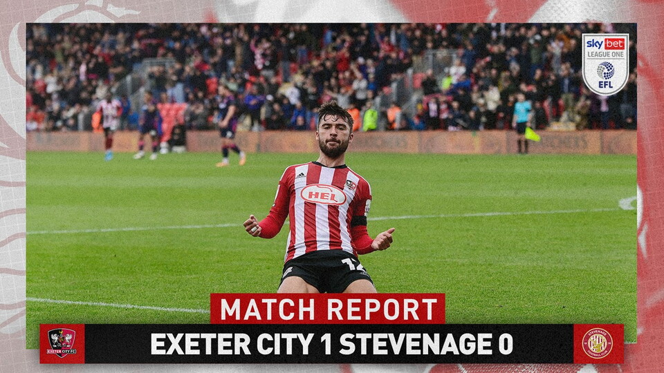 Exeter City 1 Stevenage 0