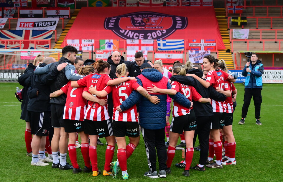 Exeter City Women at SJP