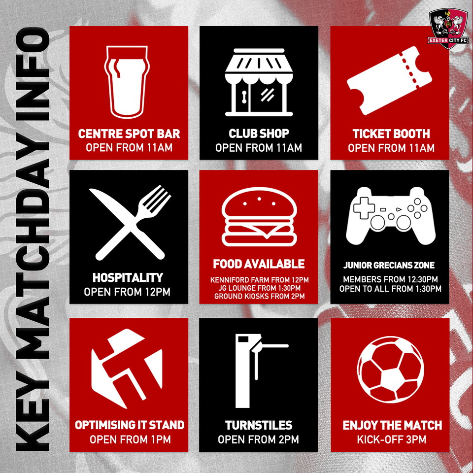 Matchday Info