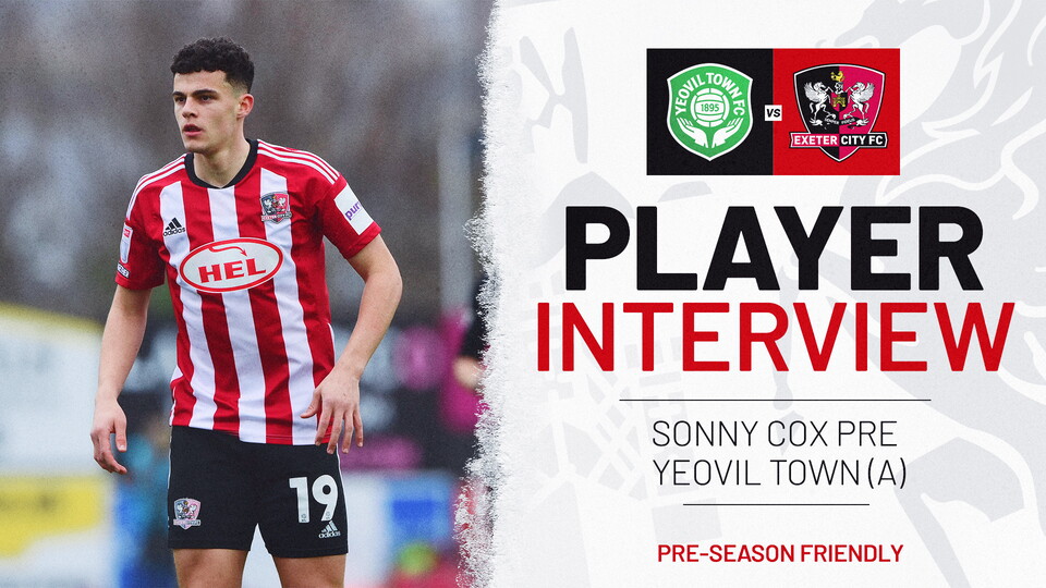 Sonny Cox pre Yeovil Town