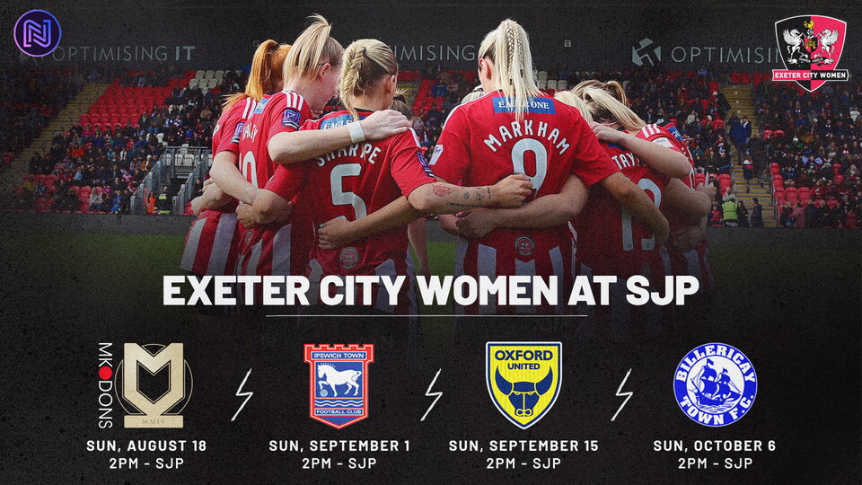Exeter City Women at SJP