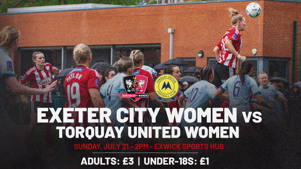Exeter City Women vs Torquay United Women