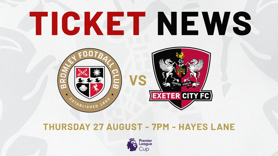 Bromley away tickets 
