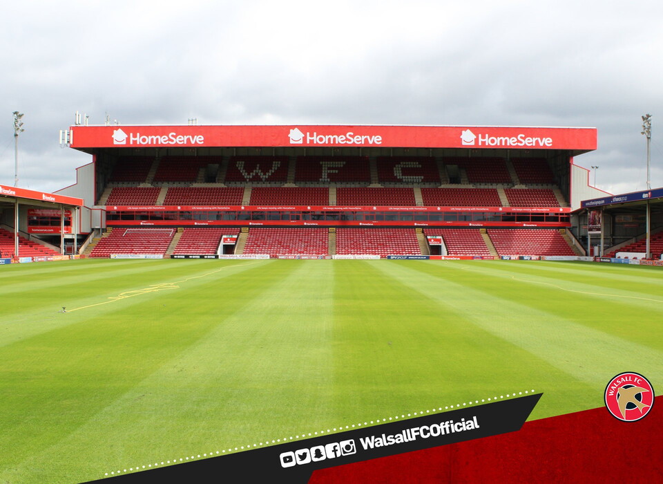Image of the main stand at Walsall FC