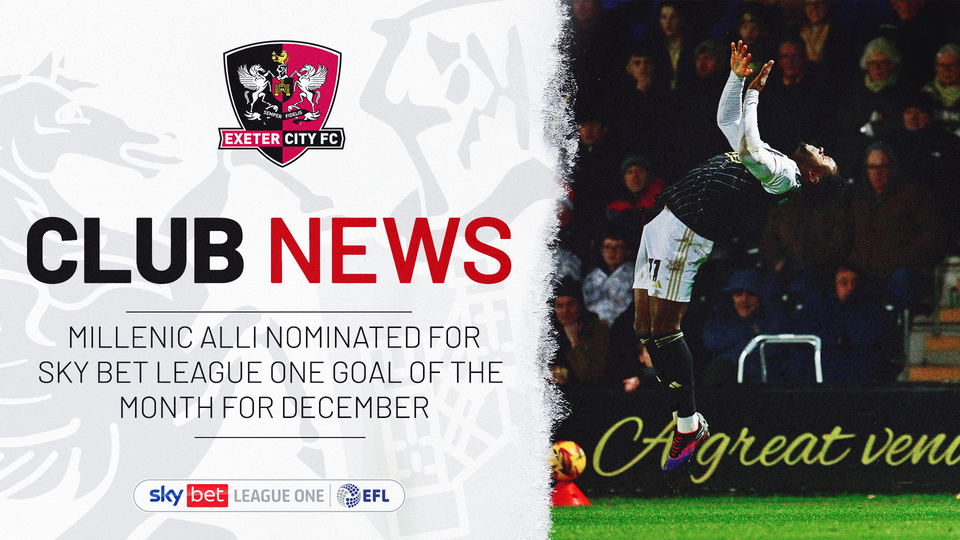 Alli nominated for Goal of the Month