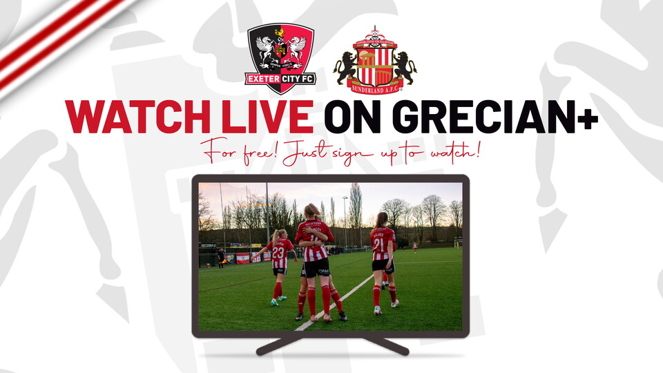 Watch Live on Grecian+ Sunderland