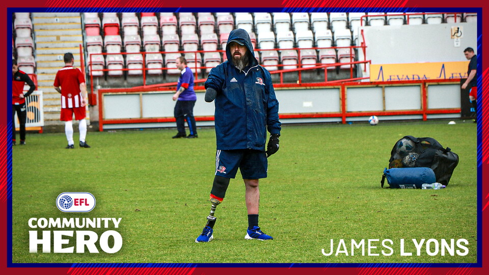 James Lyons community hero