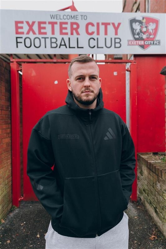 Exeter City x Adidas Z.N.E Special Edition FA Cup Walk On Hoodie