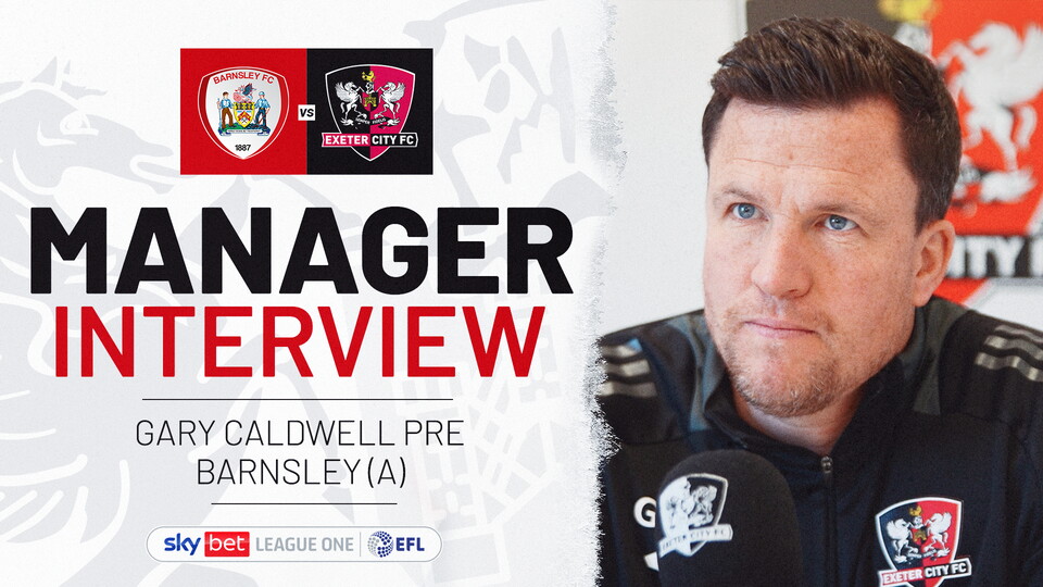 Gary Caldwell interview pre Barnsley
