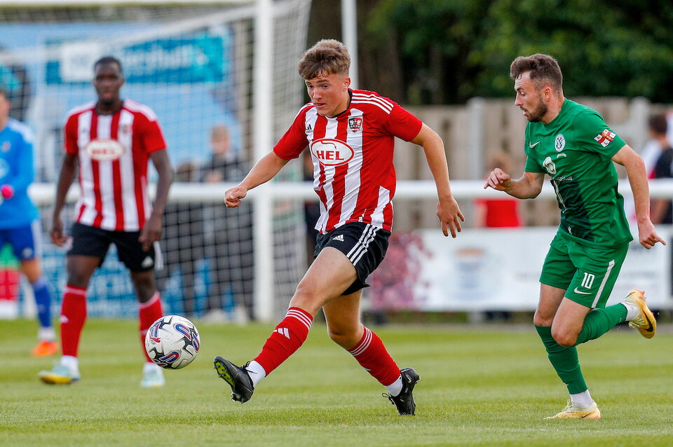 Jake Richards playing at Mousehole
