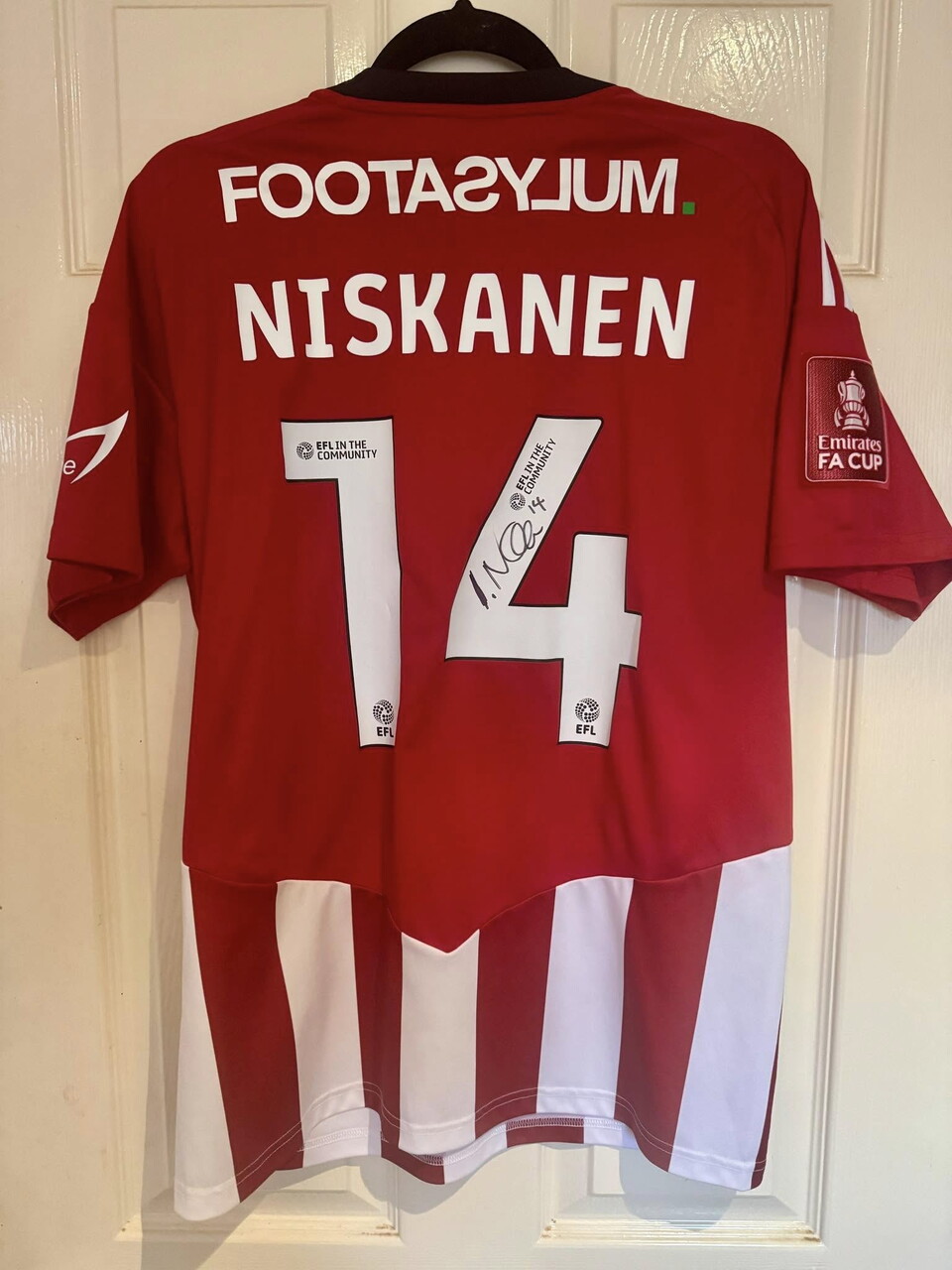 Ilmari Niskanens shirt