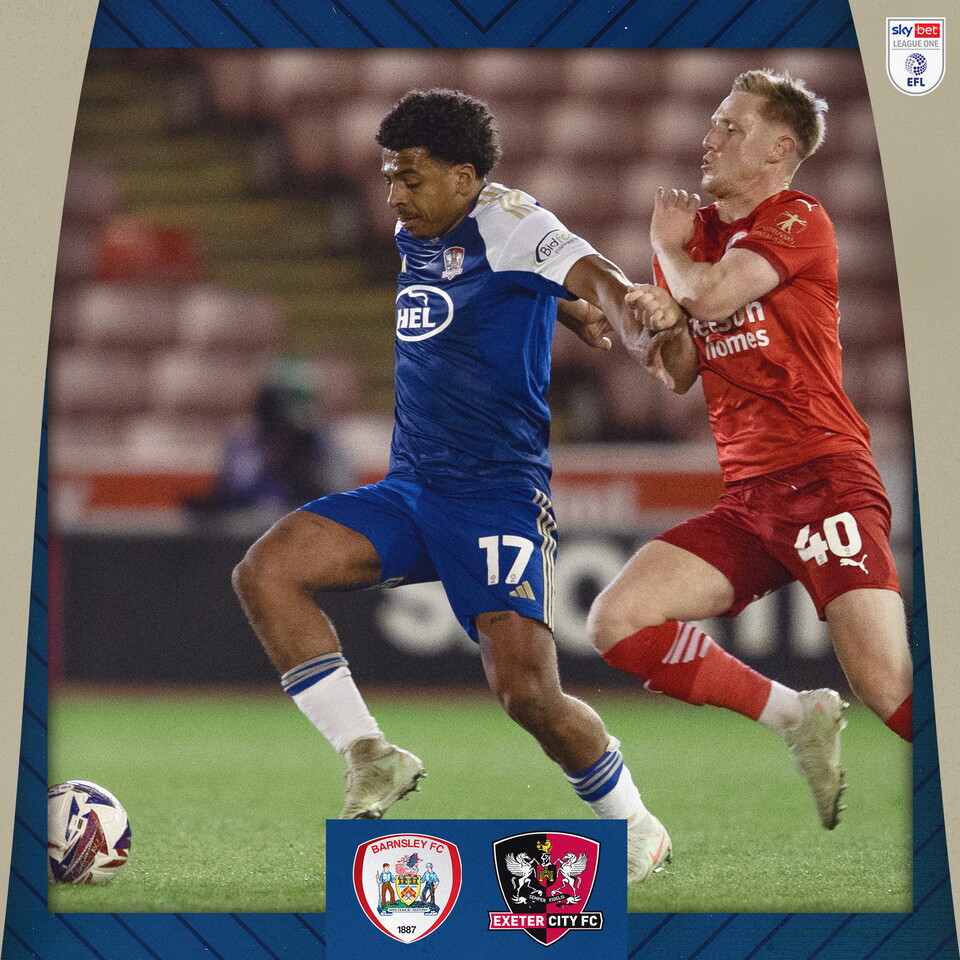 Caleb Watts in action at Oakwell