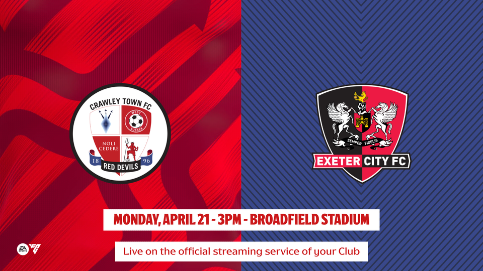 Crawley Town Stream info
