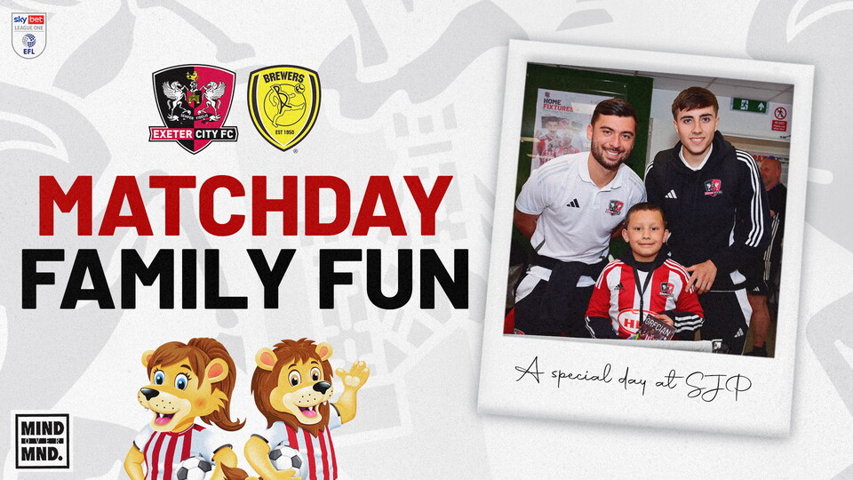 Matchday Family Fun Burton Albion
