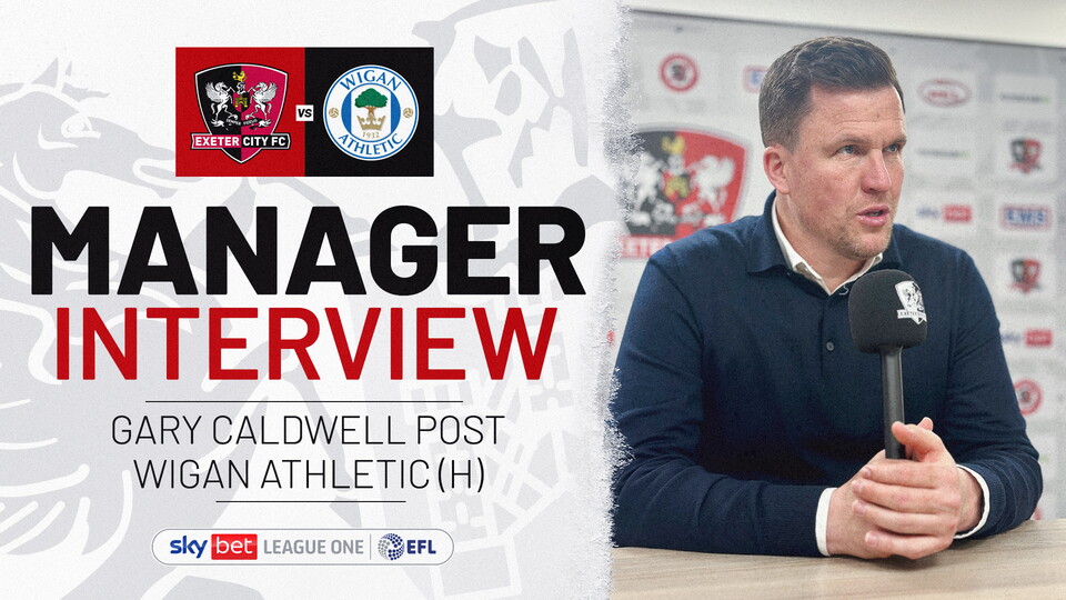 Gary post Wigan interview