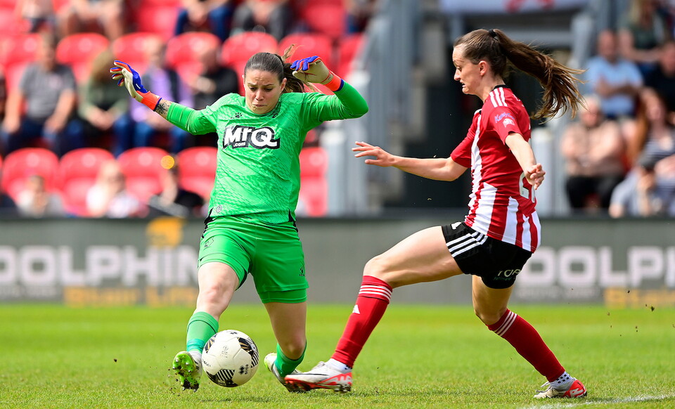 Sophie Gillies on the ball