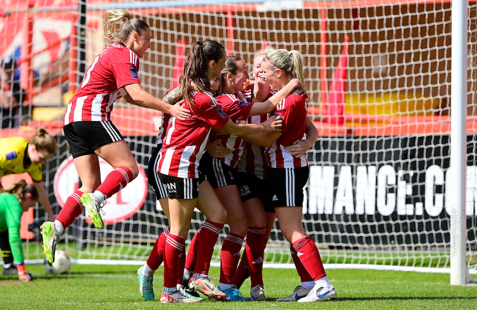 Team celebrating a goal