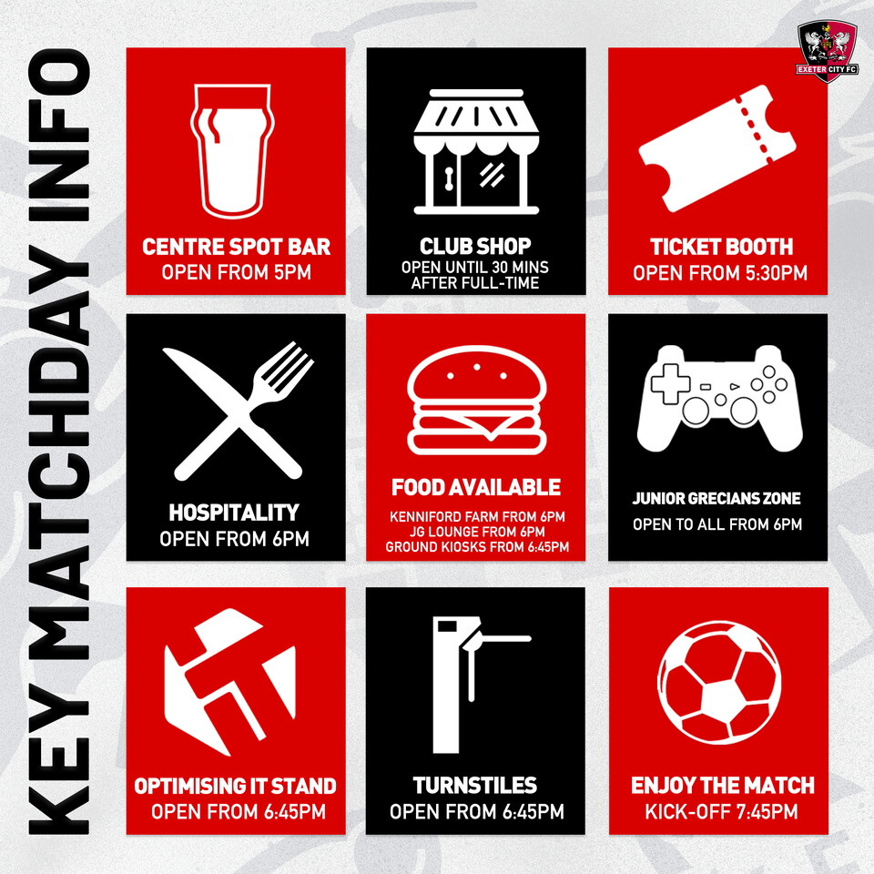 Match timings for evening kick-off