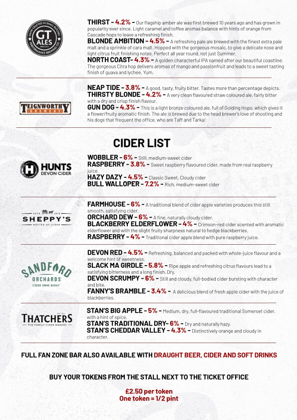 Beer List