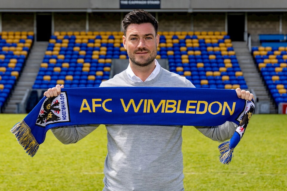 Johnnie Jackson with Wimbledon scarf