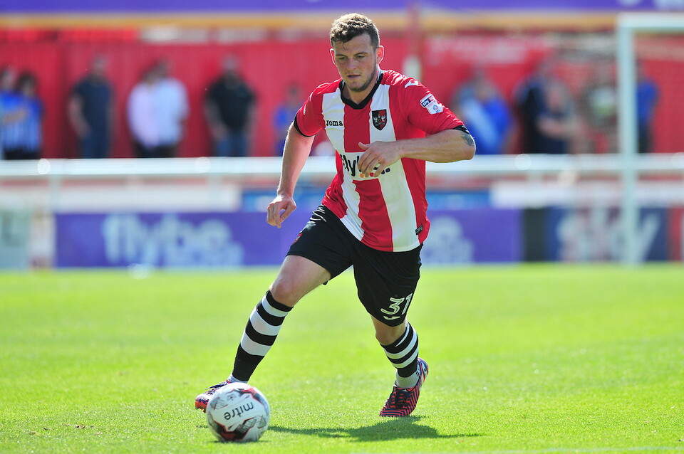 Pierce Sweeney on the ball