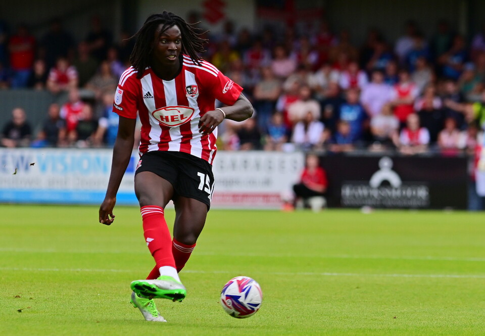 Johnly Yfeko on the ball 