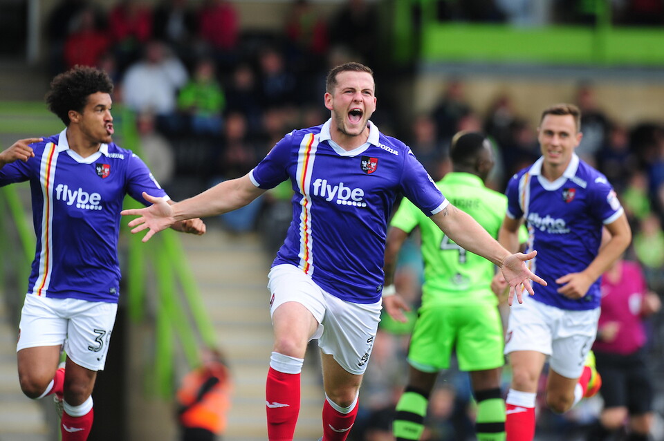 Pierce Sweeney celebrating