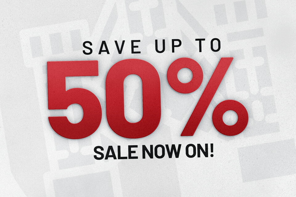 Save up to 50%