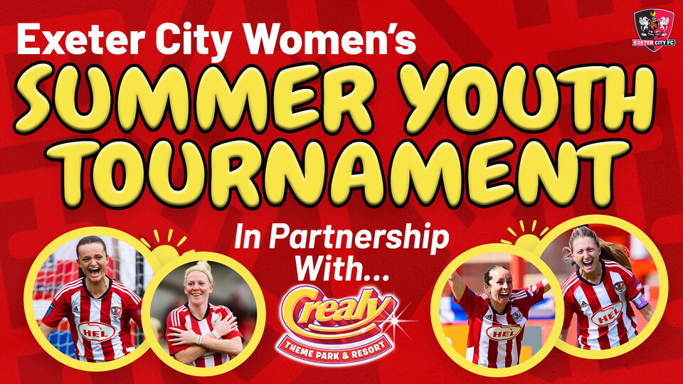 Graphic for Exeter City women's Summer Youth Tournament!