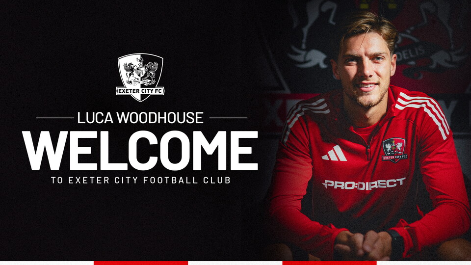 Welcome to Exeter City, Luca!