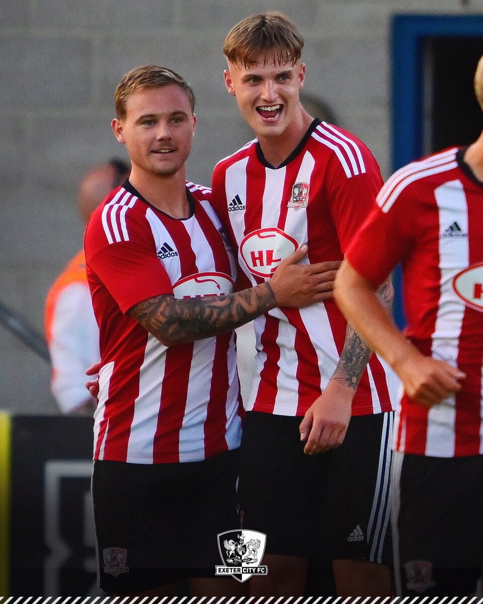 Wareham and Wilson celebrate