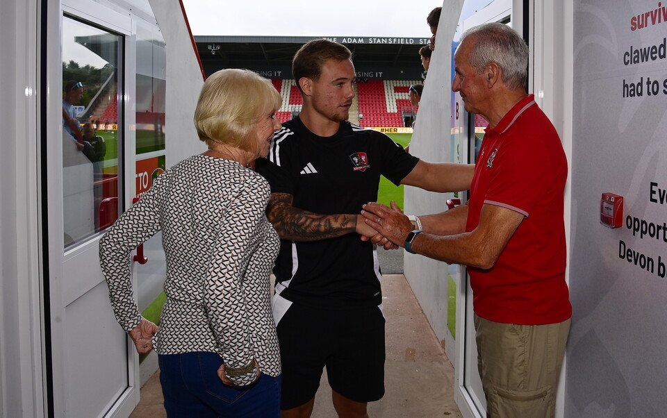 Jayden with gig and Roger Stansfield