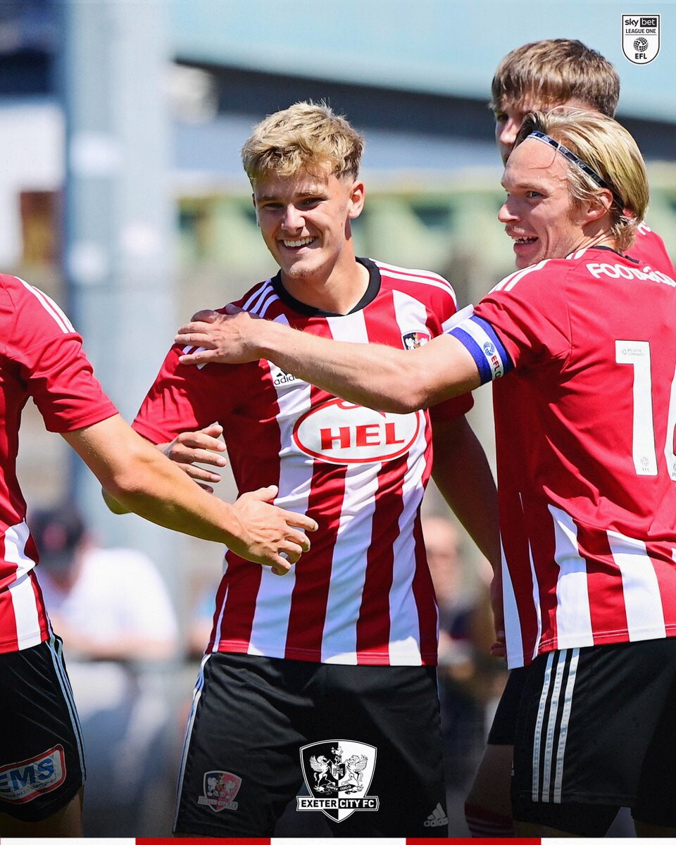 Harry Crees celebrating