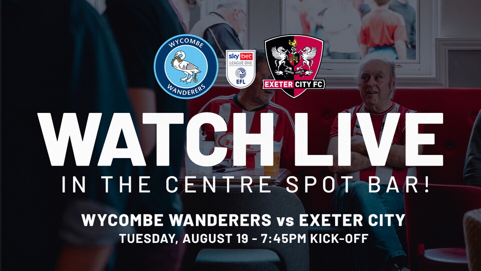 Watch City take on Wycombe in the Centre Spot